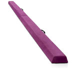 Folding Gymnastics Balance Beam For Skill Performance Training, Purple, Flannel & Epe